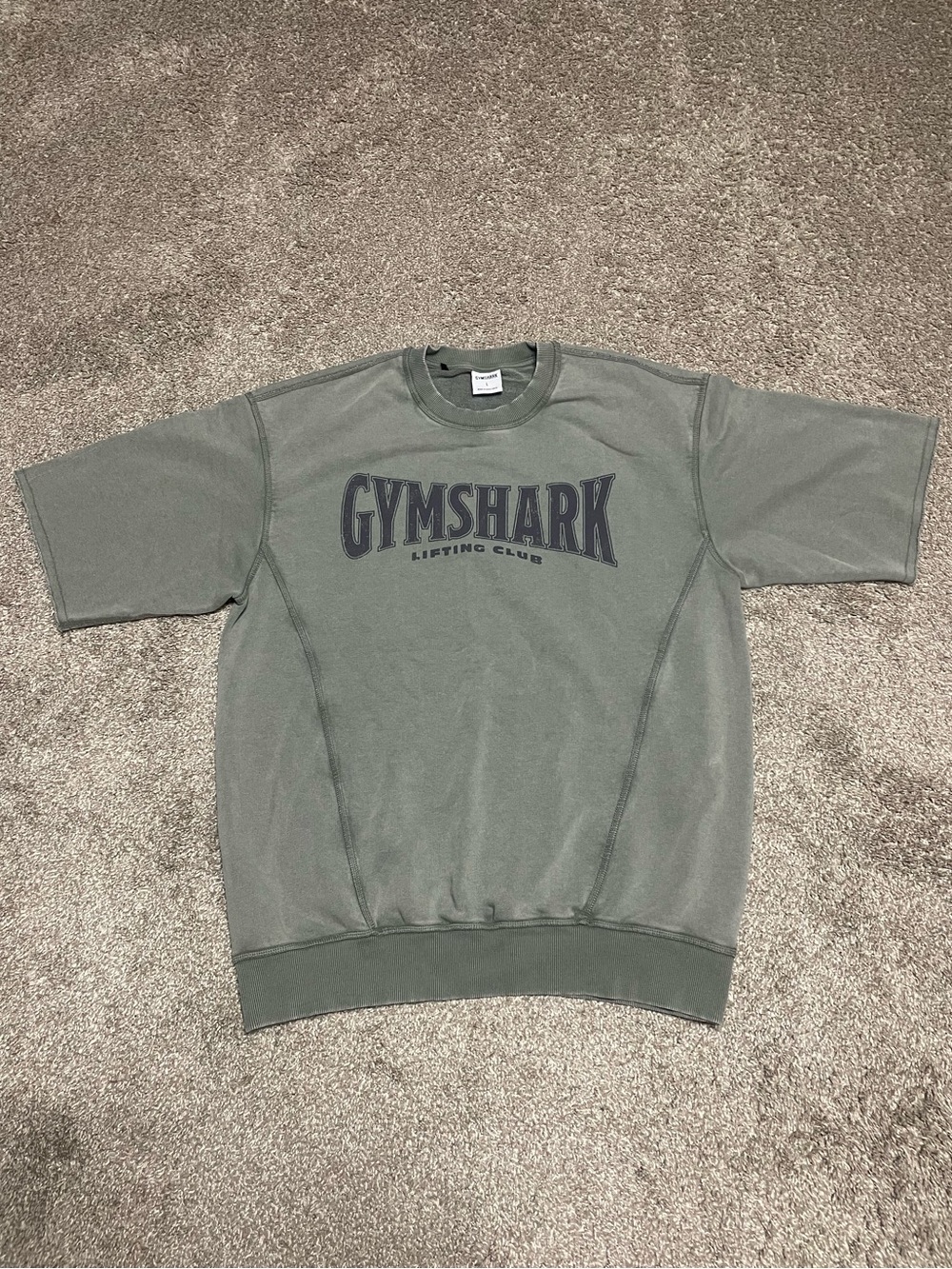 Gymshark Lifting Club Heritage Washed Oversized Tee Men’s Large
